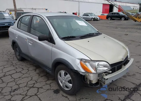 2000 Toyota Echo z USA, uszkodzony, nr VIN JTDBT1234Y0083425